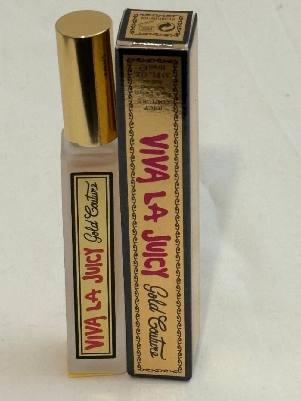 NEW Juicy Couture Viva la Juicy Gold Couture 10ml parfum sweet fragrance perfume